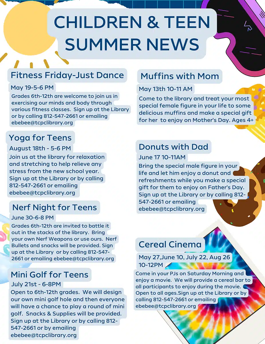Children & Teen Summer News